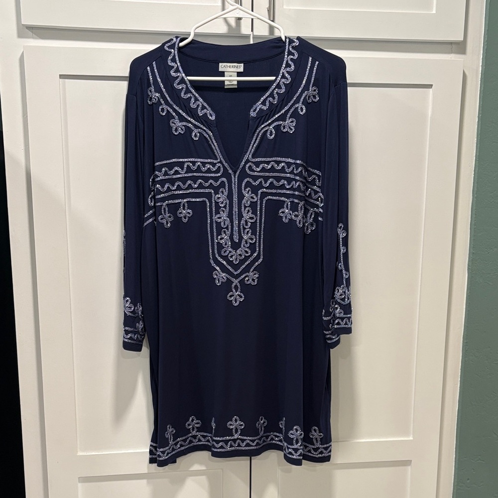Catherines Deep Blue Top